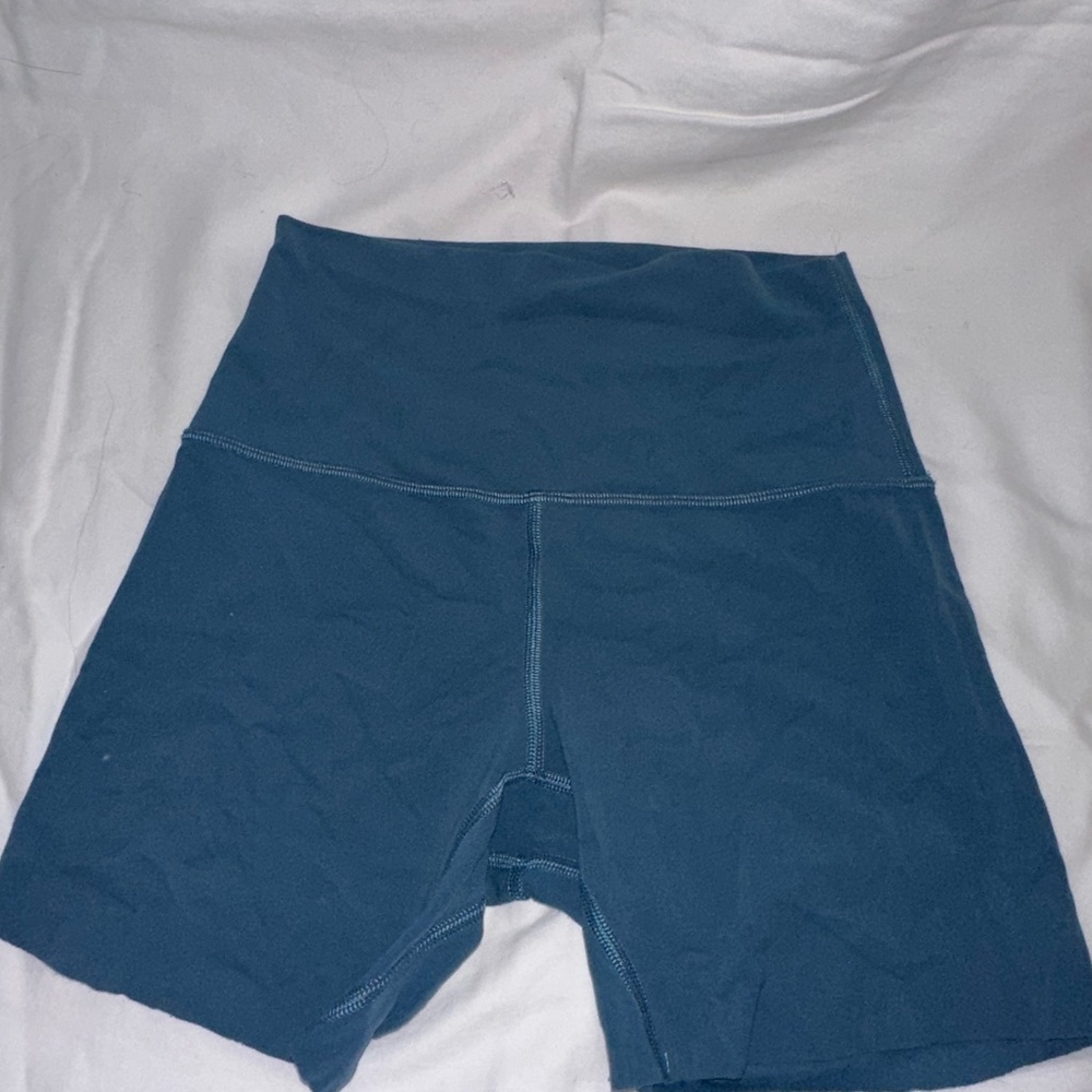 lululemon athletica Teal Bike Shorts